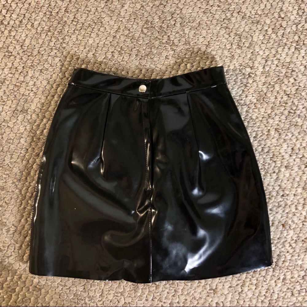 XS Black American Apparel Mini Skirt, worn once